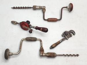 (4) Vintage Woodworking Hand Tools