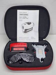 Craftsman 4-in-1 Level with Laser Trac
