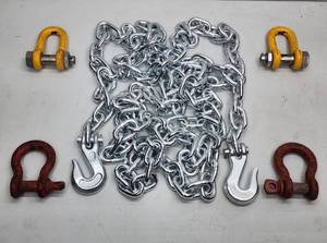 Logging Chain with Shackles