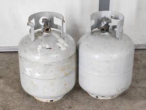 (2) Empty Propane Tanks