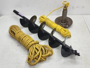 Boat Anchor & Ice Auger