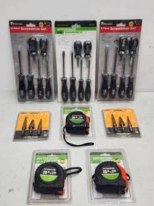 (8) Assorted NEW Shop Tools