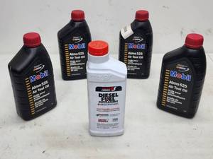 Assorted Shop Oil Supplies