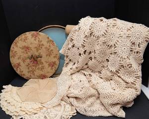 Vintage Crocheted Linens