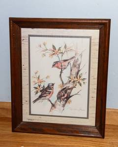 Paul Whitney Hunter Bird Wall Art  Framed Print (13 x 16)