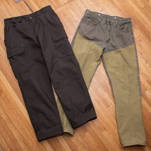 Wrangler & Duluth Trading Co. Mens Pants  Size 36x32