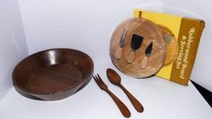 Wooden Serving Set