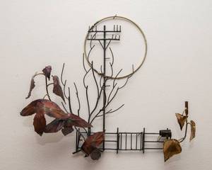 Vintage Handcrafted Metal Wall Art