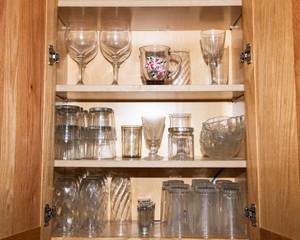 Cabinet Of Glassware