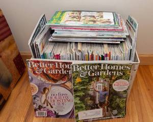 Large Assorted Magazine Lot  Family Circle, Better Homes & Gardens & More