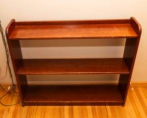 Small Wooden Shelf  34 W x 28.5 H
