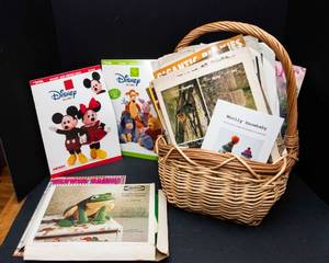 Crafting Magazine & Patterns Lot  Includes Crafting Kit