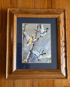 Iridescent Duck Wall Art