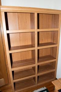 Laminate Bookcase  Large Storage Shelf