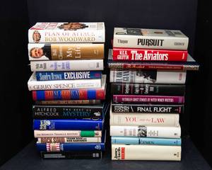 Assorted Hardcover Book Lot  Mixed Titles & Subjects