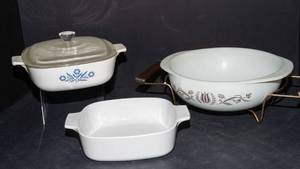 Pyrex & CorningWare Bakeware Lot