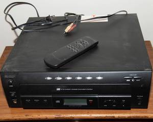 KLH 6-Disc CD Changer  Direct Access Chamber System