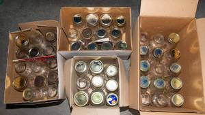 Assorted Canning Jars Lot  Previously Used