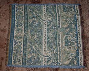 Reversible Cotton Tapestry Throw Blanket