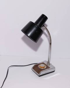 Vintage Gooseneck Table Lamp with Dimmer