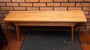 Wooden Bench  44 W x 11 D x 16.5 H