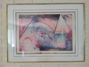 Jay Hall Organic Motion Signed and Framed Print