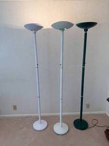 Three Floor Lamps