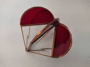 Stained Glass Multi Dimensional Hanging Heart