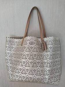 Coach Metro Eyelet Leather Tote
