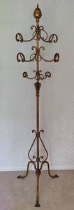 Wrought Iron Scrolled Clothes Tree