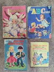 Antique Childrens Softcover Books