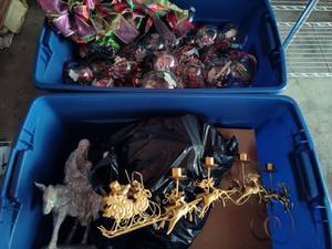 Huge Lot of Ornaments & Holiday Decor