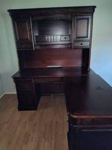 Three Piece Executive DeskCredenza
