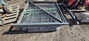 Industrial Pallet Rack Frames - Wire Decking & Cross Braces