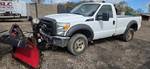 2012 Ford F-250 Super Duty 4x4 Pickup with Boss Power-VXT Snow Plow