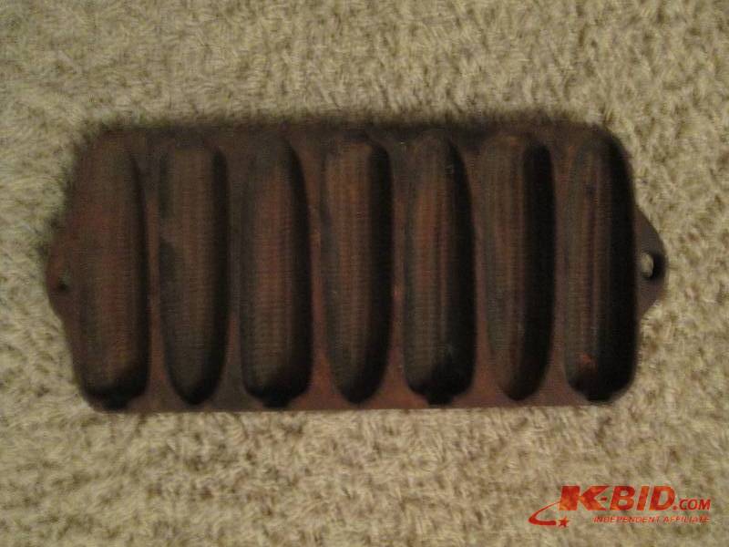 cast iron corn cob tray...