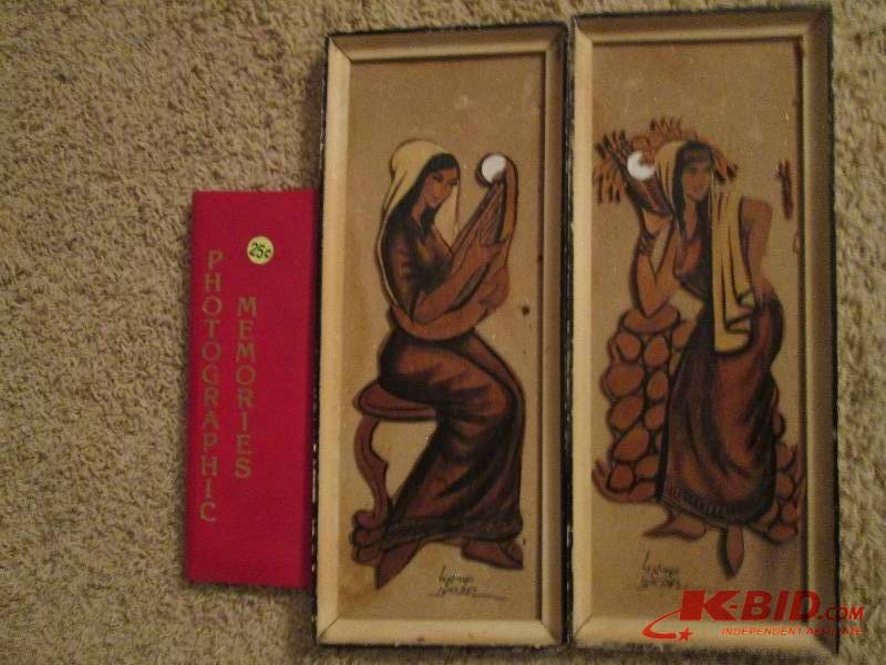 2 7 x 16.5 art pieces made in Isra...