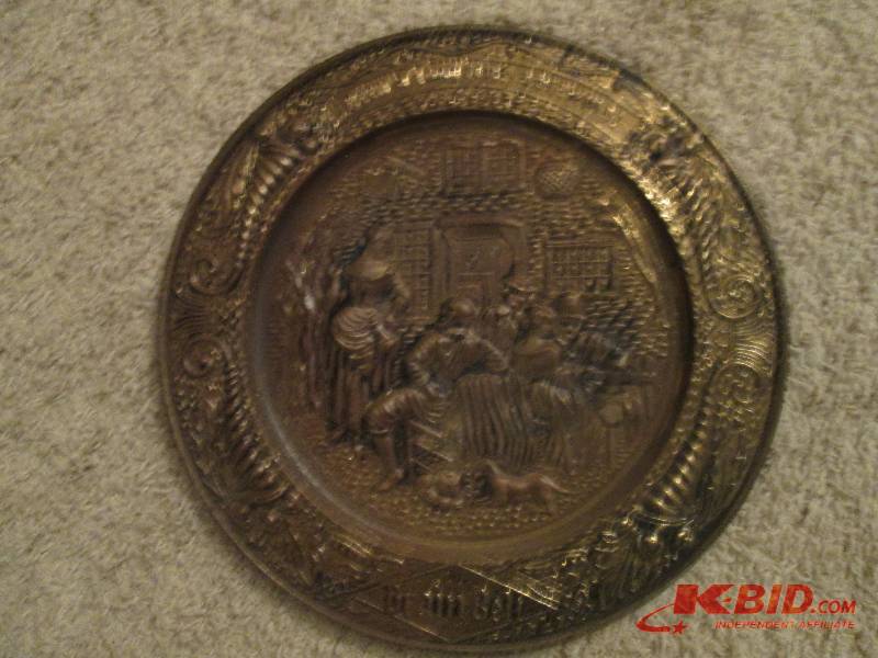 Decorative metal plate...