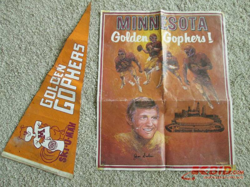 Minnesota Gophers vintage pennant a...