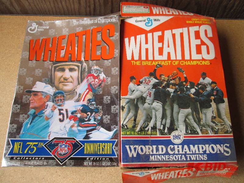 Collectible Wheaties boxes with MN ...