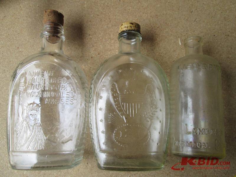 Vintage glass bottles...