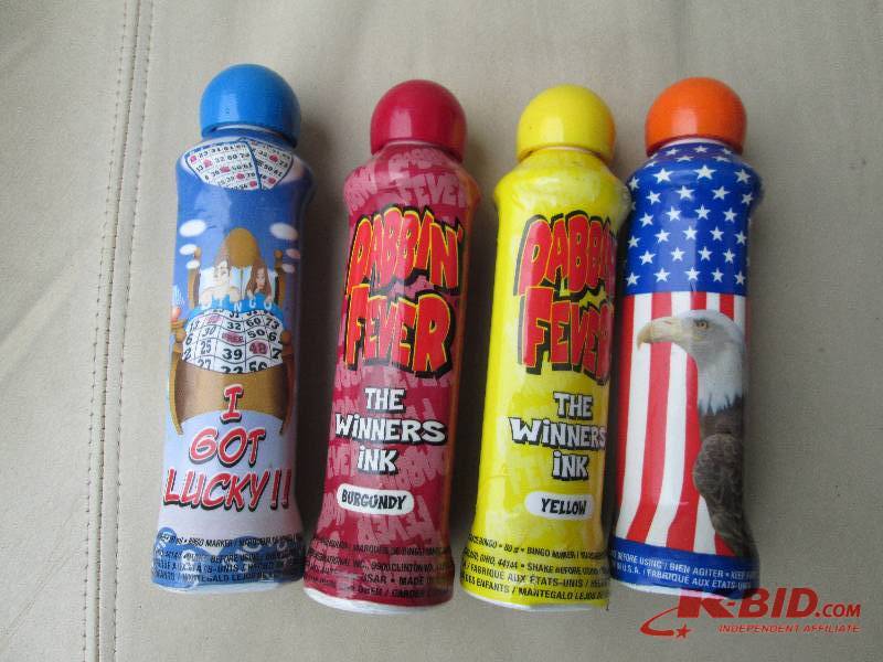 Set of 4 dabbin fever ink plot pens...