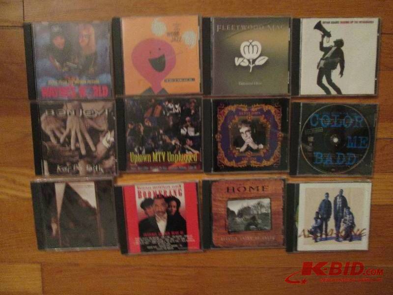 assorted musical cds...