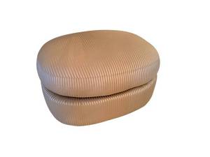 Round Upholstered Ottoman