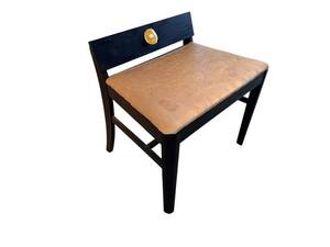 Wooden Chair  Bench 24 x 18 Inch Seat Cushion with Stains