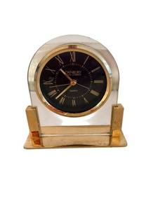 Danbury Clock Company Quartz Mantel Clock - Gold-Tone Arch Case