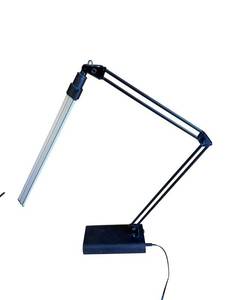 Adjustable-Arm Desk Lamp with Dual Arms and Base