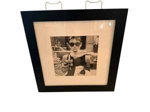 Audrey Hepburn 20 x 20-Inch Framed Photo Print - Ready to Hang Wall Art