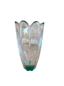 Orrefors Glass Vase - Signed Bottom, 8 12 Inches Tall