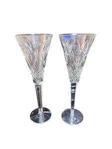 Waterford Crystal 10-Inch Goblets Pair